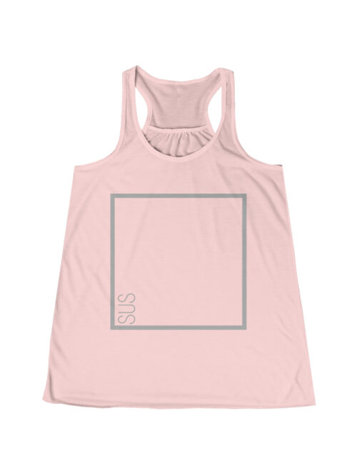 SUS Flowy Racerback Tank - Gray