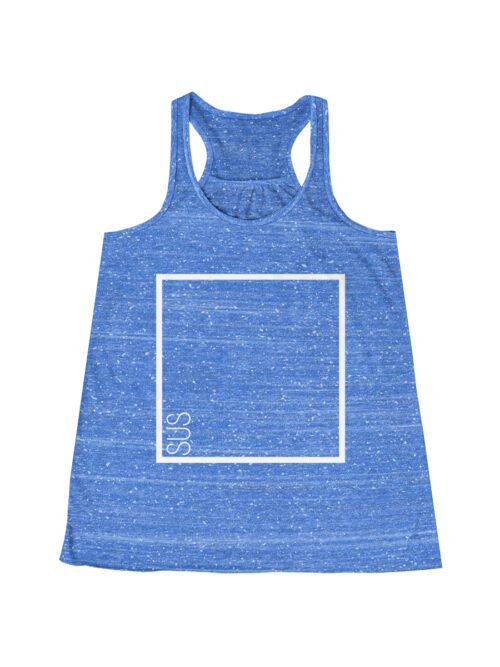 SUS Flowy Racerback Tank - White