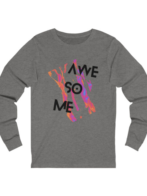 AWE SO ME Long Sleeve Tee - Multi/Black