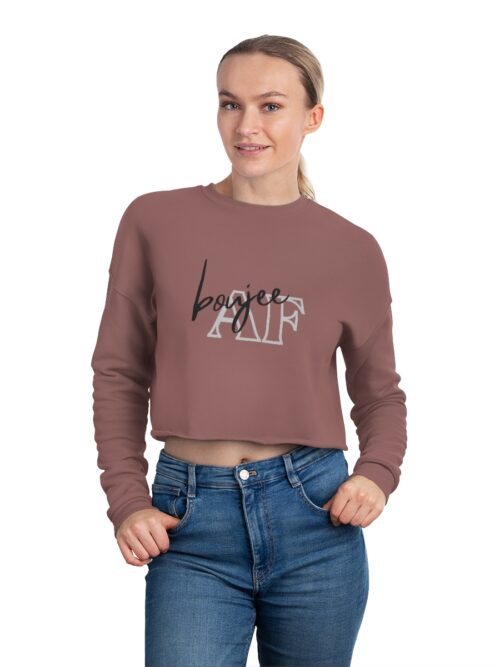 Boujee AF Cropped Sweatshirt
