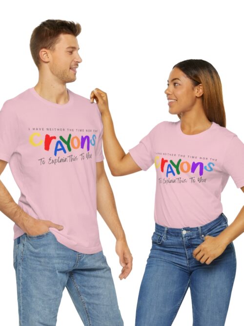 Time and Crayons Short Sleeve Tee
