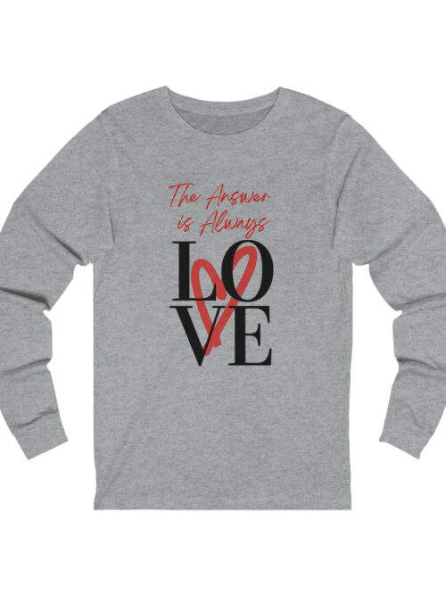The Answer is Love Long Sleeve Tee