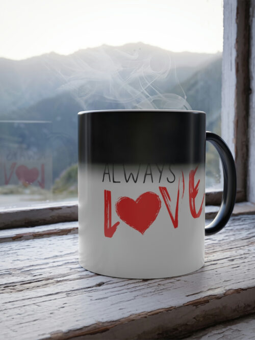 Always Love Color 11 OZ Color Changing Mug
