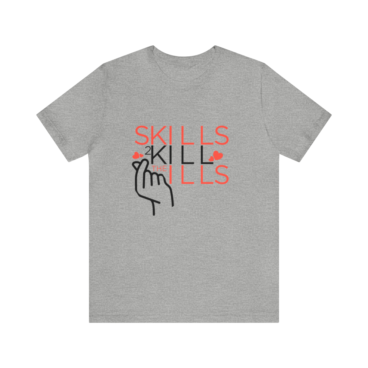 Skill 2 Kill the Ills Short Sleeve Tee - Radiant Blue Provisions