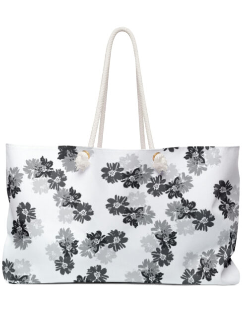You Bring The Color Flower Weekender Bag