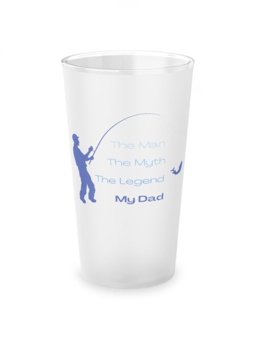 My Dad 16oz Frosted Pint Glass